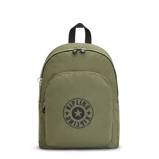 Kipling Curtis Medium Rugzak Olijfgroen | België 1688MQ